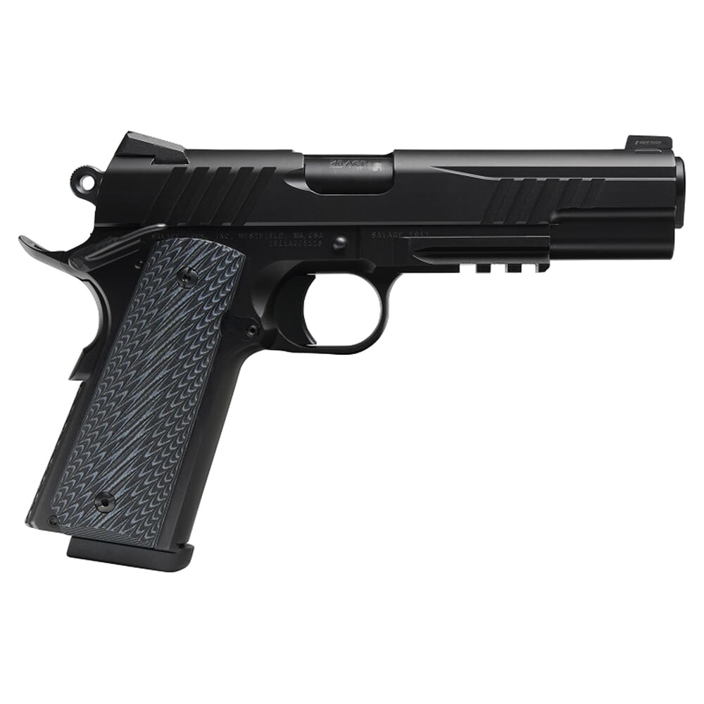 Savage Arms 1911 Gov't Style 9mm 5" 1:10" Bbl Black Nitride Semi-Auto Pistol w/Rail 67211