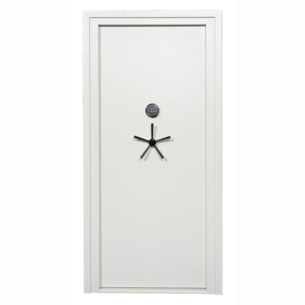 SnapSafe 36"x80" Off-White Premium Vault Door w/Digital Lock 75420