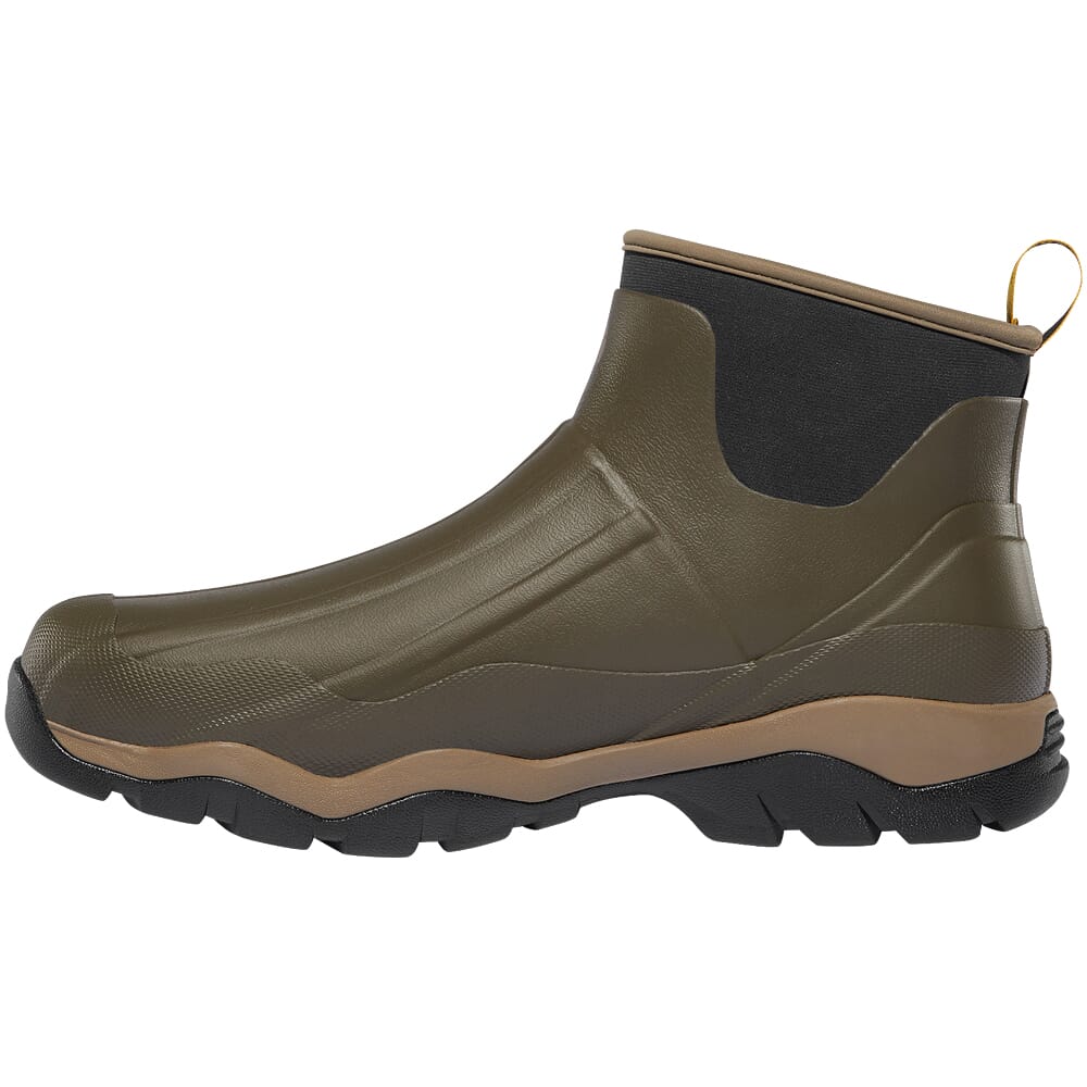 Lacrosse Alpha Muddy Mid 6" Stone 3.5mm Insulated WP Slip-On Boot Size 612460