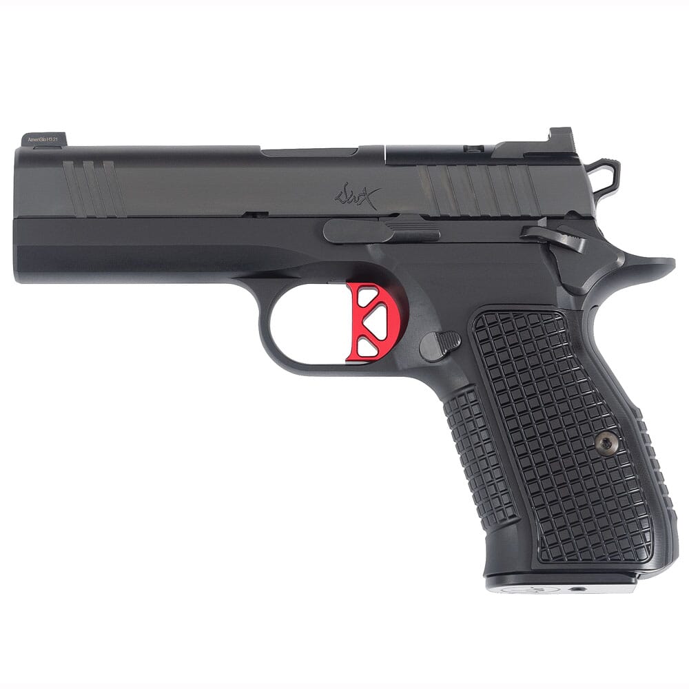 Dan Wesson DWX 9mm 5" Bbl 15rd Optic Ready Black Pistol w/ Night Sights 92104