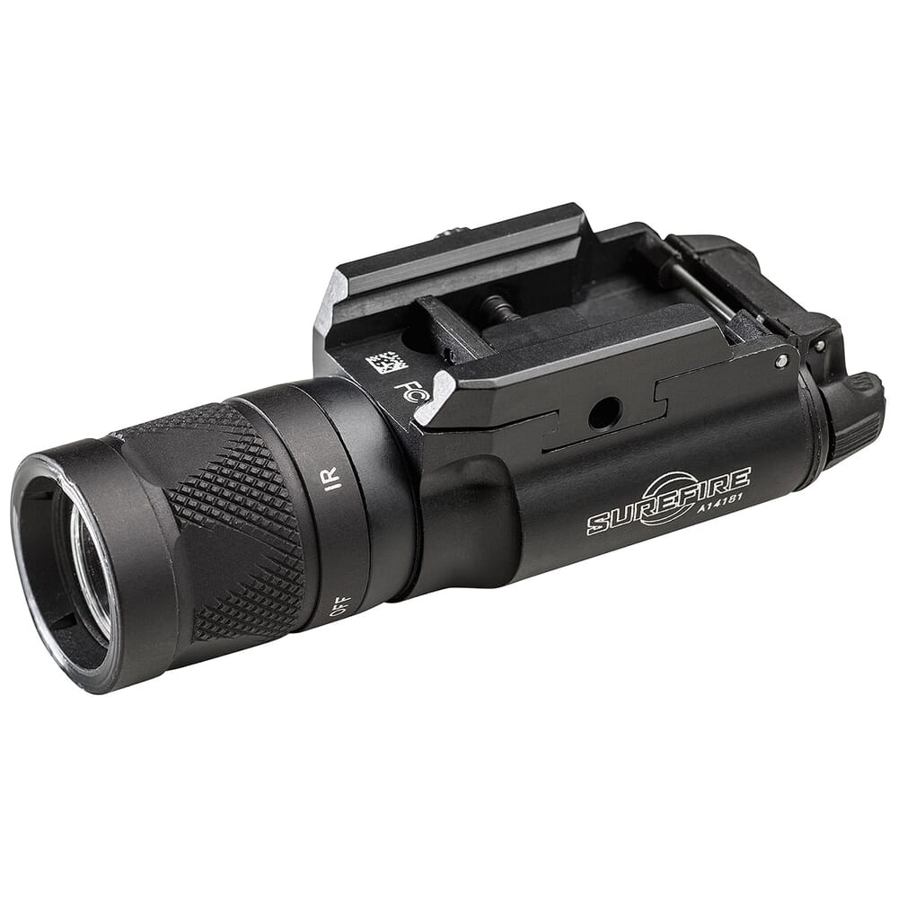 SureFire X300V Vampire 350 LU/120mW IR Black Handgun WeaponLight w/ Latch Mount X300V-B