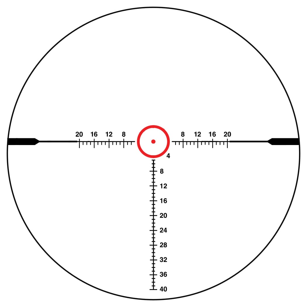 EOTech Vudu 1-10x28mm FFP Tan SR4 Reticle (MOA) Riflescope VDU1-10FFSR4TAN