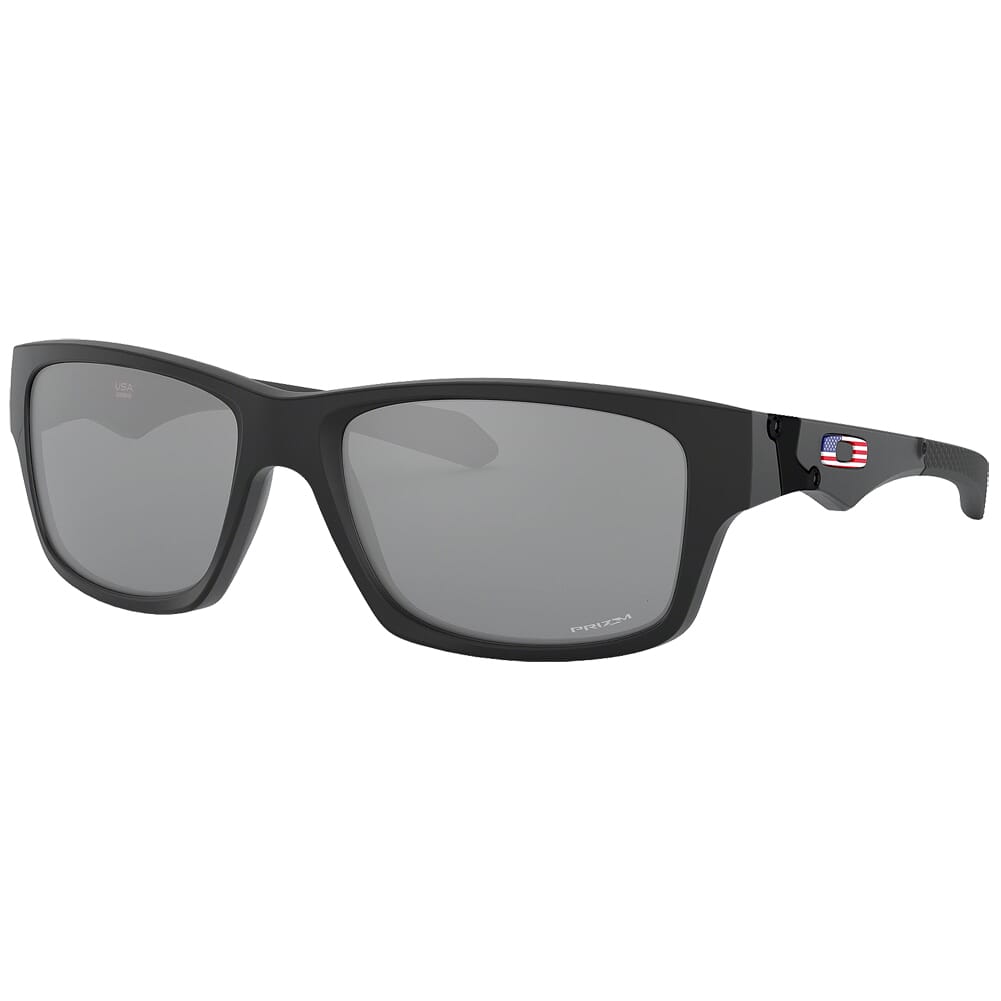 Oakley SI Jupiter Squared Matte Black US Flag w/PRIZM Black Lenses OO9135-3356