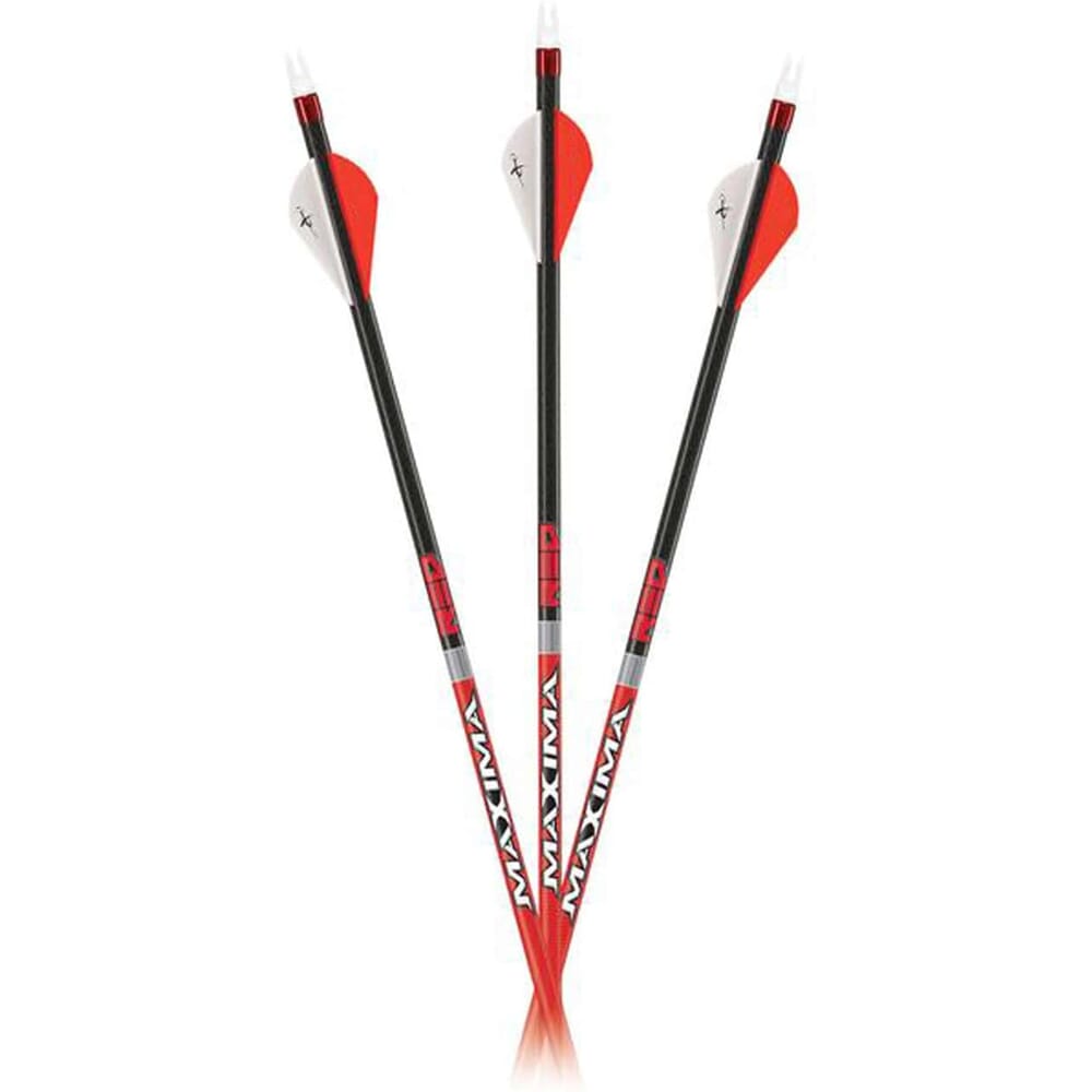 Carbon Express Maxima RED .400 Arrows 6pk 50753