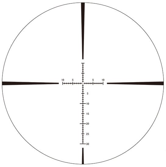 March F 3-24x42mm FFP FMA-1 Reticle 1/4MOA 6Level Illum Riflescope D24V42FIMAN-FMA-1