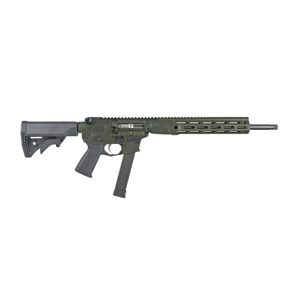 LWRC IC-9 9mm 16" 1/10 1/2x28 OD Green CA Compliant Carbine ICR9ODG16CAC