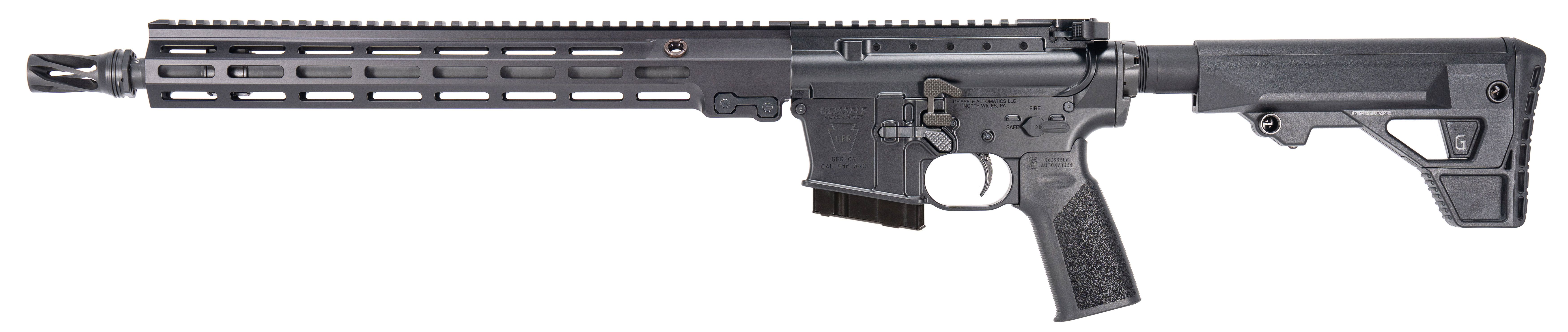 Geissele GFR 6mm ARC AMBI 16" Bbl Black Freedom Rifle w/(1) 5rd 6mm ARC Geissele Mag 08-653B