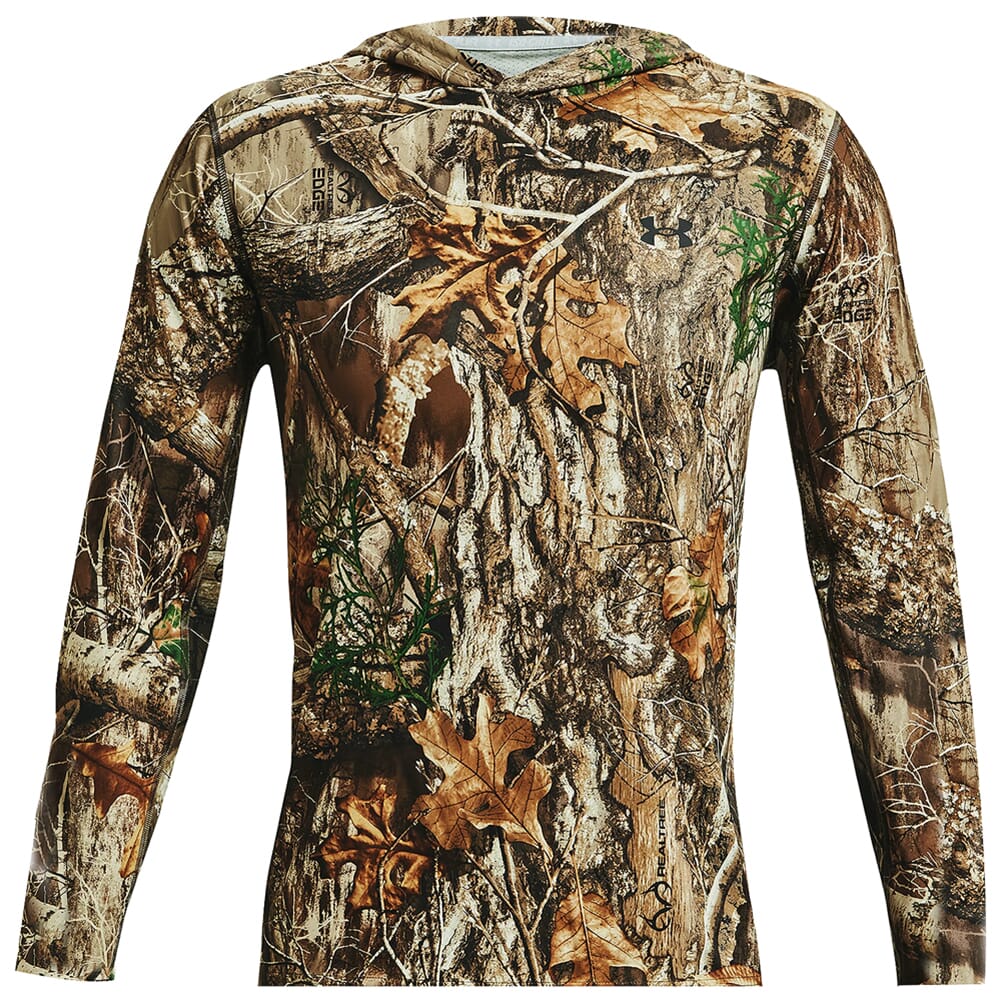Under Armour Iso-Chill Brush Line Hoodie RT Edge/Blk 1361309-991
