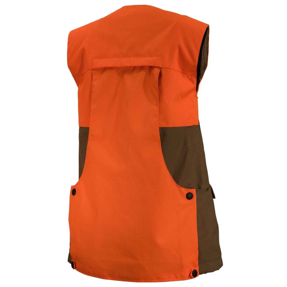 Beretta Women's Retriever Hunting Vest Tobacco/Blaze Orange GD322T16510850