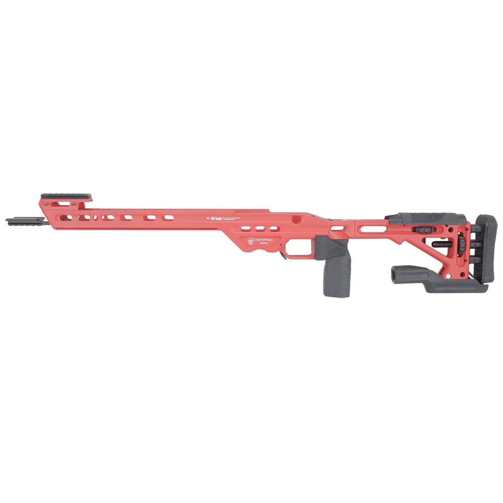 Masterpiece Arms Remington SA LH USMC Red Competition Chassis COMPCHASSISREMSA-RED-LH-21