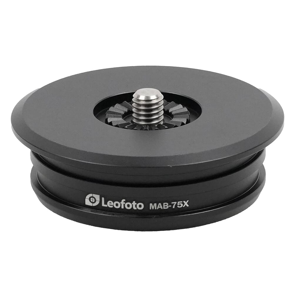 Leofoto MA-X Connecting Heads X Bowl Adapter w/75mm Bowl MA-75X