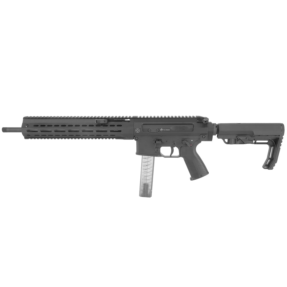 B&T SPC9 Carbine 9mm 16" Bbl Black Rifle BT-500003-SPORT