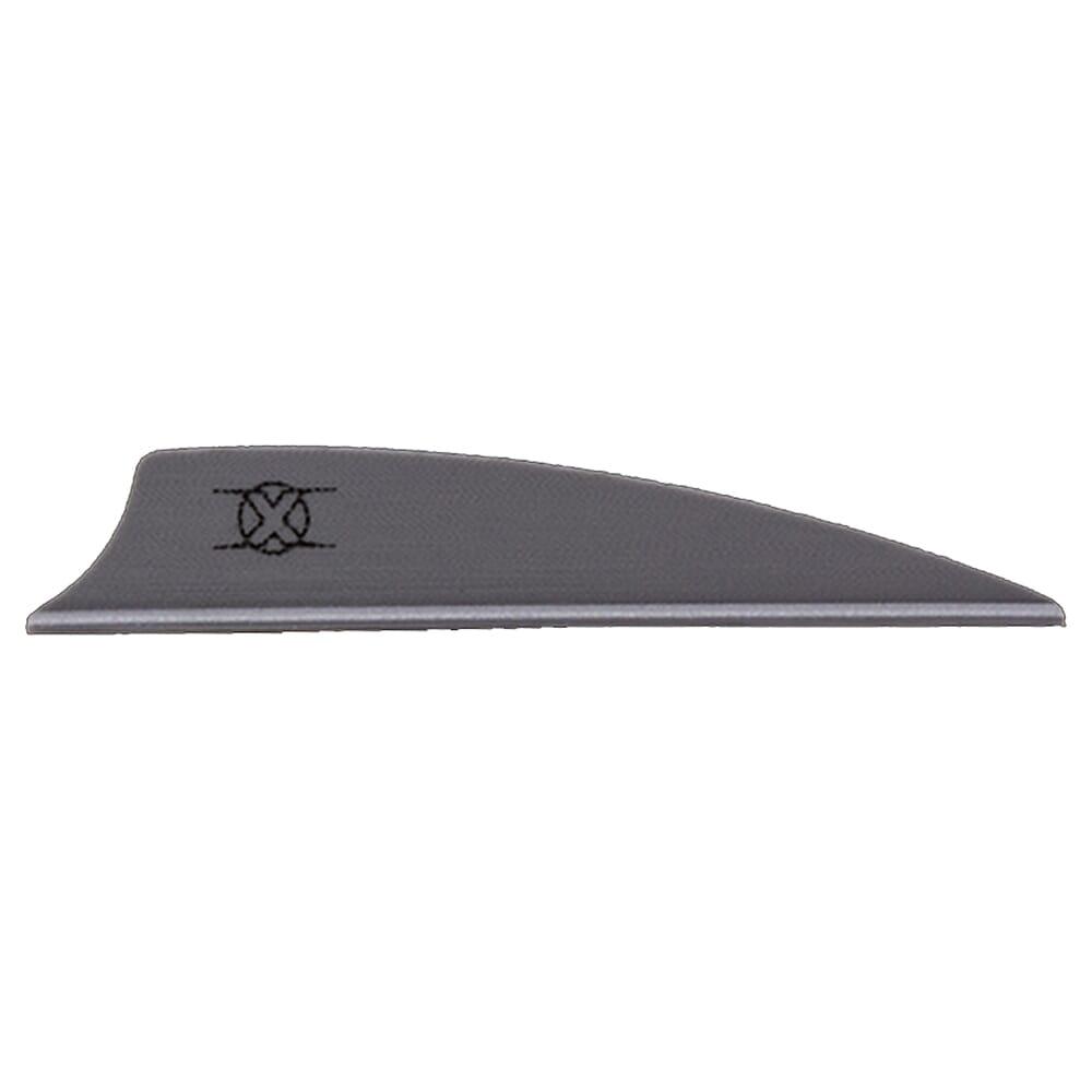 Bohning X Vane 2.25" Shield Cut Silver 1000pk 10773SL225