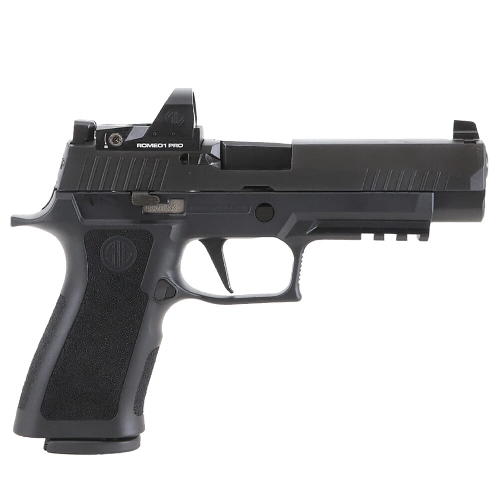 Sig Sauer P320 9mm 4.7" X-Series Black Striker Pistol w/ (2) 10Rd Mags & ROMEO1PRO 320XF-9-BXR3-RXP-10