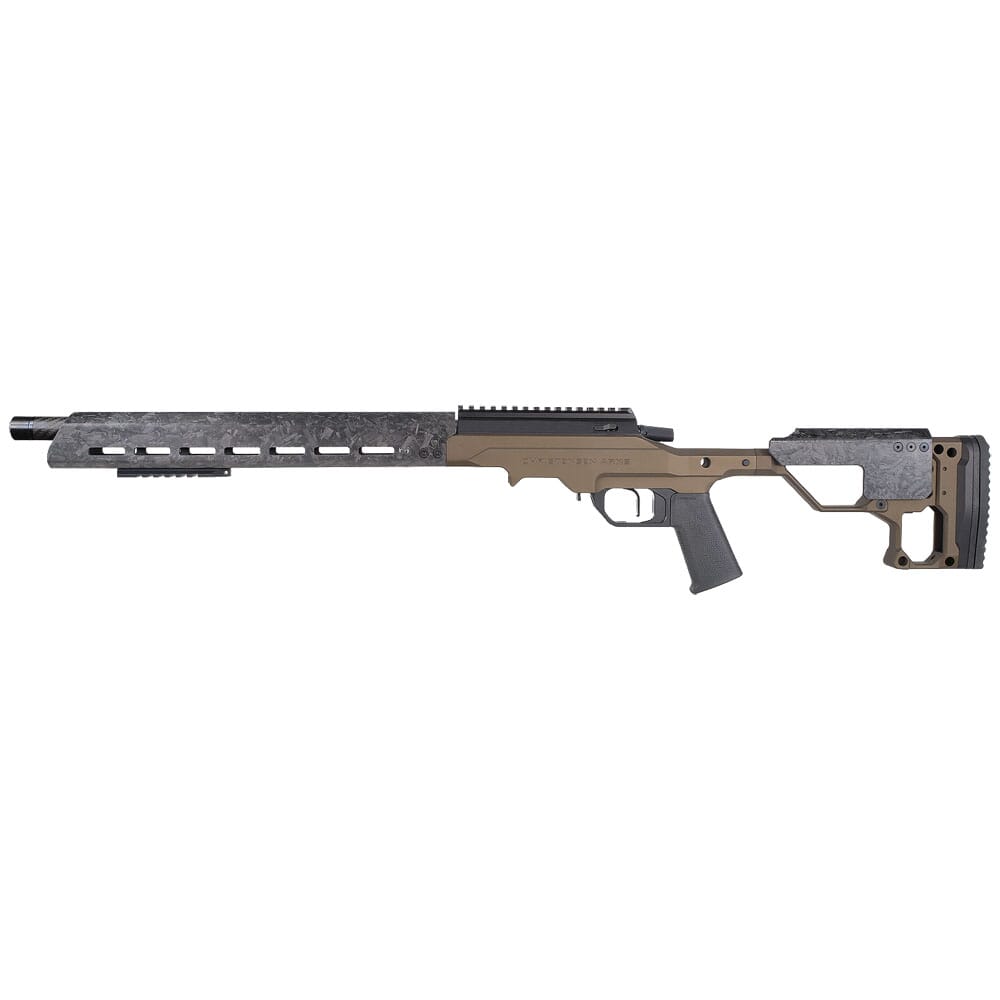 Christensen Arms MPR Desert Brown .22 WMR 18" 1:14" Carbon Bbl Rimfire Rifle w/Folding Stock 801-12024-01