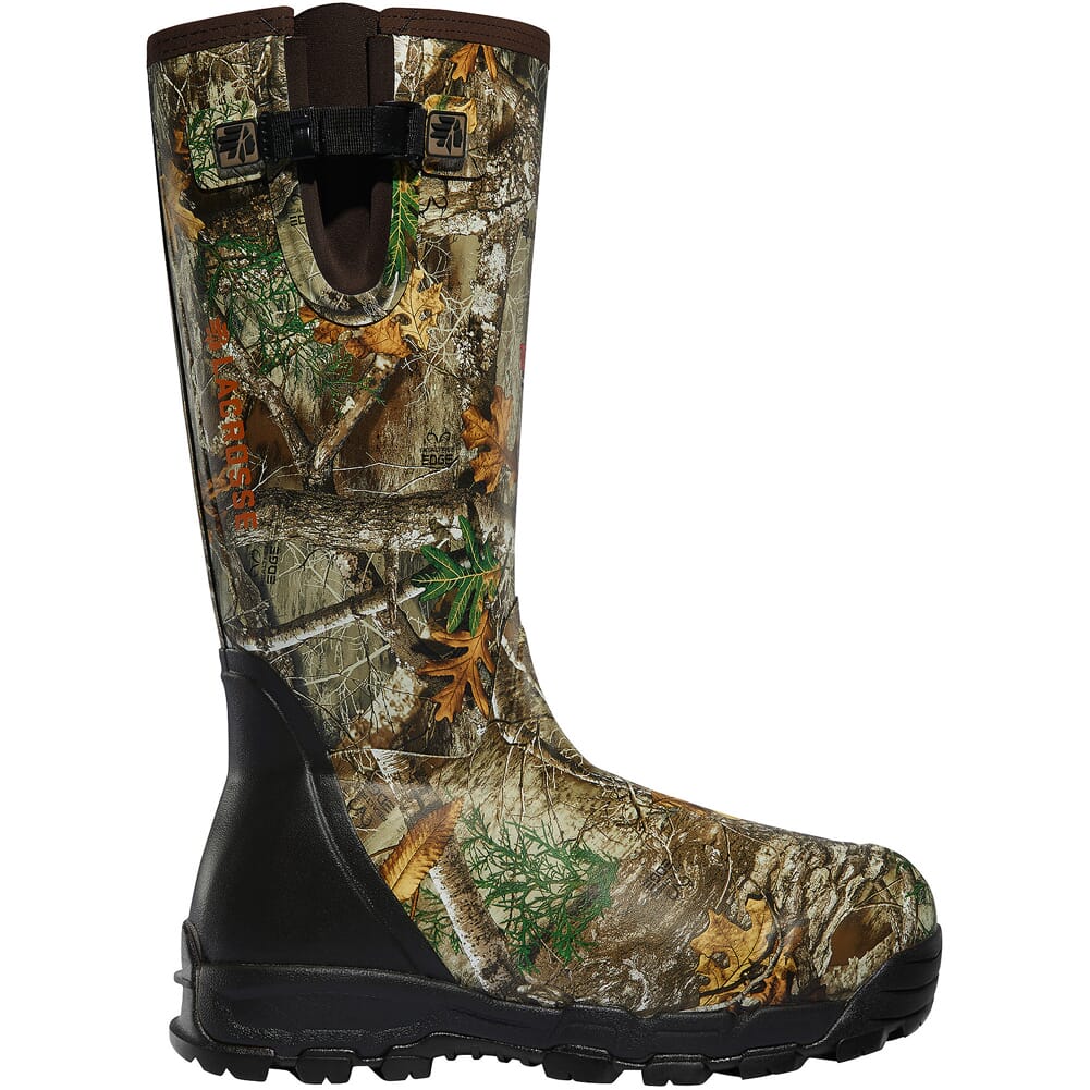 Lacrosse Alphaburly Pro Side-Zip 18" Realtree Edge 1000g Insulated Hunting Boots 376030