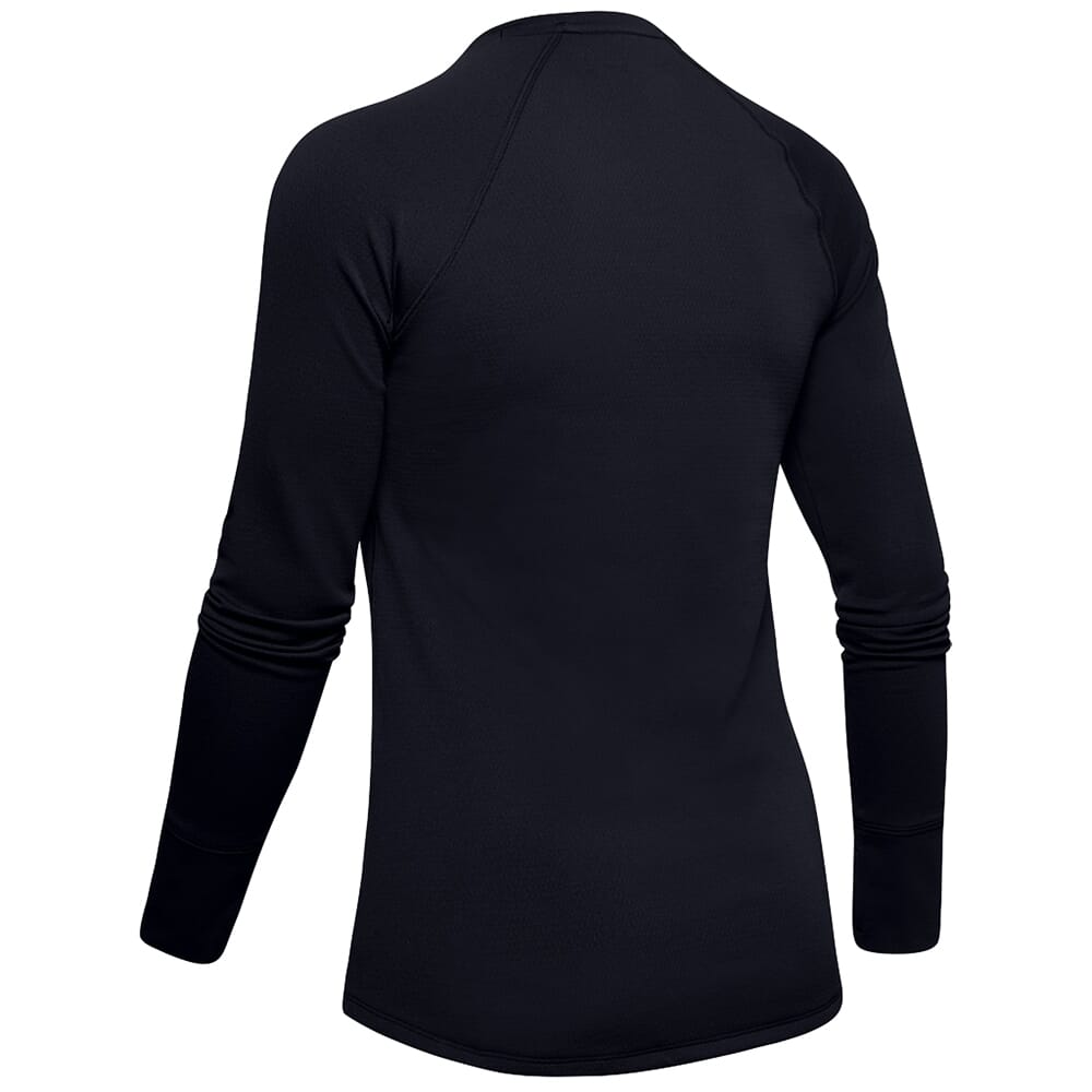 Under Armour Women's ColdGear Base Long Sleeve Crew 2.0 Black/Pitch Gray 1343321-001