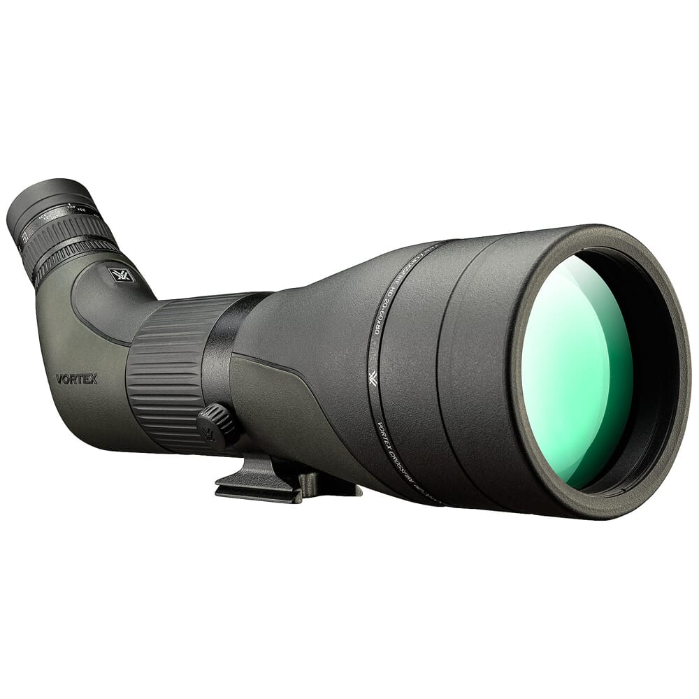 Vortex Crossfire HD 20-60x80mm Angled Spotting Scope w/Neoprene Case, Lens Covers, Lens Cloth CF-80A