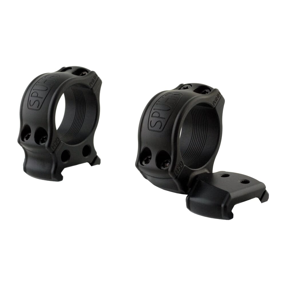Spuhr Hunting Series 30mm H25.4mm/1" Picatinny Cantilever Aesthetic Scope Rings HPC30-25A