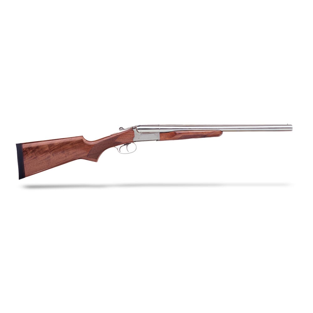 Stoeger Coach Gun Supreme DT 12ga 3" 20" AA Gloss Walnut, Polished Nickel Side-by-Side Shotgun 31482