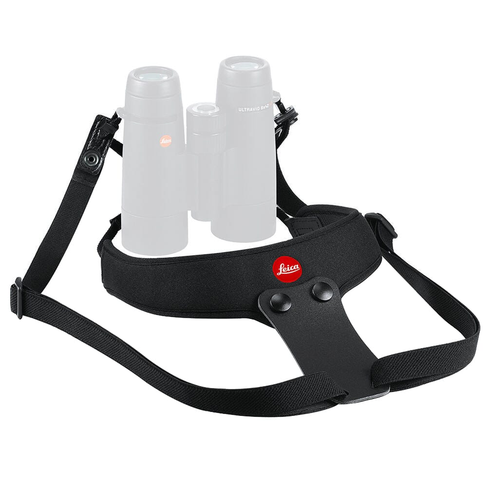 Leica Neoprene Bino Sport Strap - Pitch Black 42056
