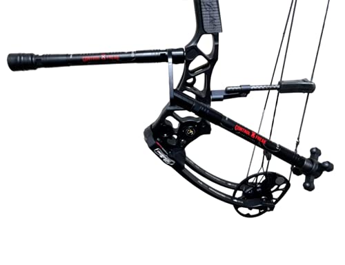 Conquest Archery Associates Control Freak .750 Bars CF .750 Matte black 12"/10" Kit (RH) 27074