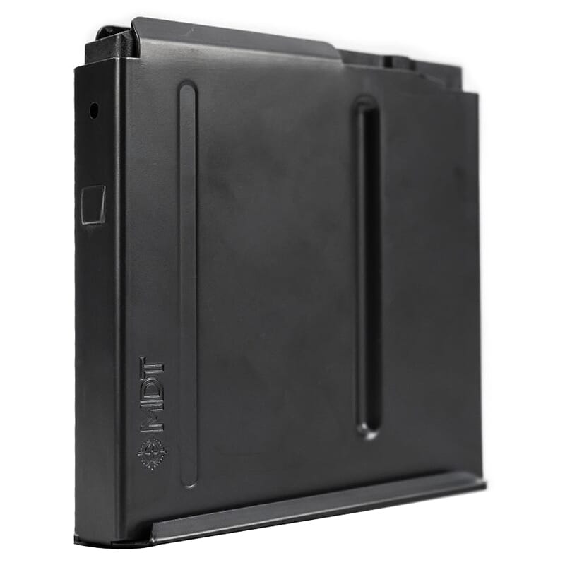 MDT LA .300 Win Mag 3.715 5rd Blk Metal Magazine 102143-BLK