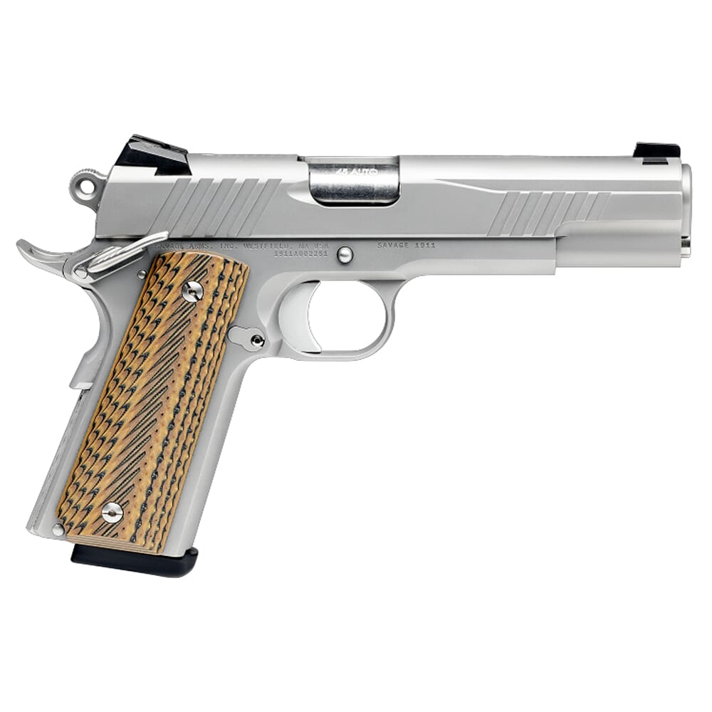Savage Arms 1911 Gov't Style 9mm 5" 1:10" Bbl Stainless Semi-Auto Pistol 67206