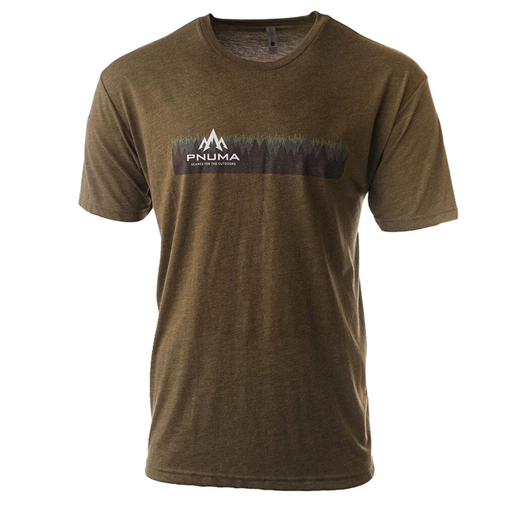 Pnuma Outdoors Lifestyle Forest Tee Military Green PSSFMG