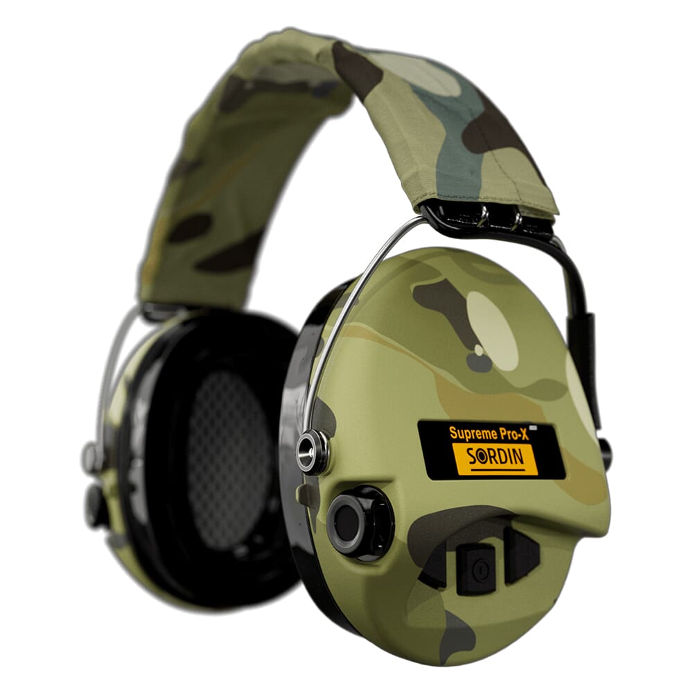 Sordin Supreme Pro-X LED Camo GEL Headband 75302-X-08-S-US