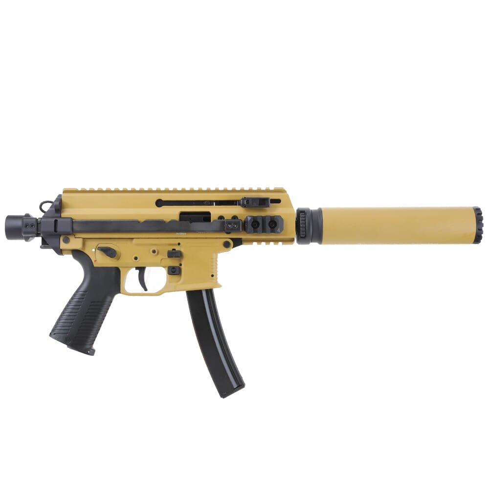 B&T APC9K-MP5 9mm 4.3" Bbl RAL8000 Pistol w/MP5 Mag Lower & SQD Suppressor (NFA) BT-361765-02-MP5-RAL-KIT
