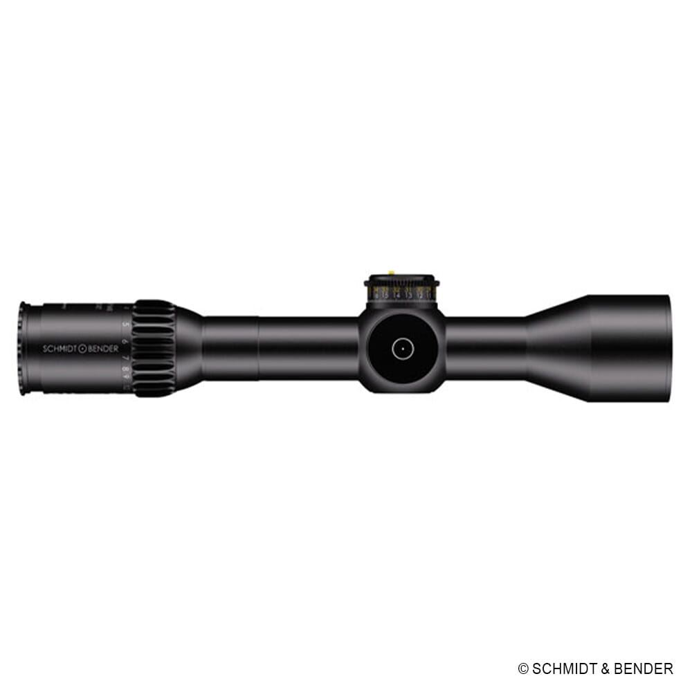 Schmidt Bender 3-20x50 PM II Ultra Short FFP MSR2 DT35 MTC LT / ST ZC CT 0.1 mrad ccw Black Riflescope 667-911-822-F1-E8