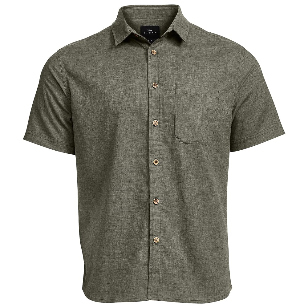 Sitka Gear Ambary SS Shirt Deep Lichen Heather X Large 600219-DPL-XL