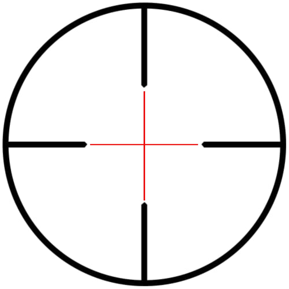 EOTech VuduX 2-12x40mm SFP Red DP1Reticle (MOA) Riflescope VDX2-12SFDP1