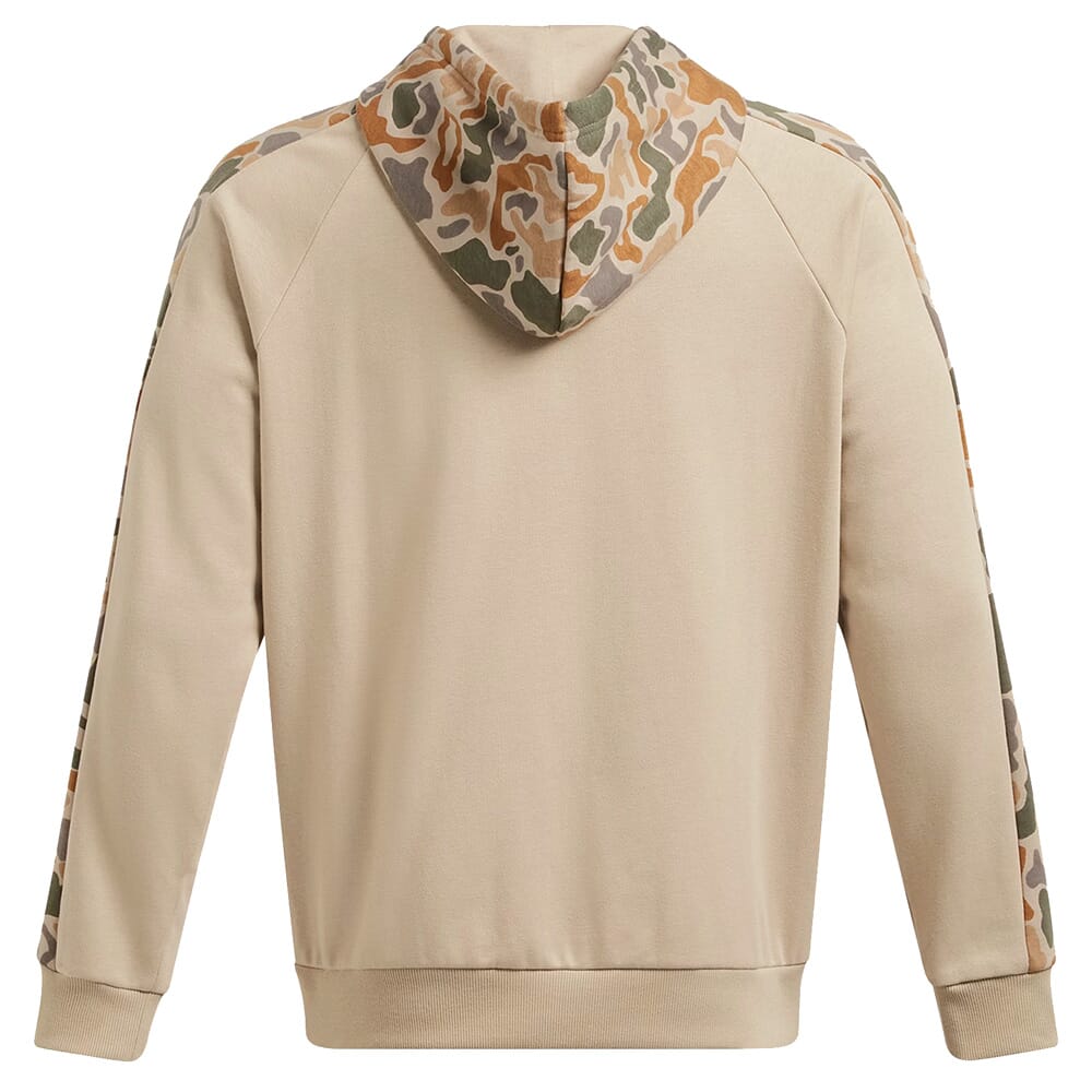 Under Armour Rival Fleece Camo Blocked Hoodie City Khaki/Camel 1388087-299