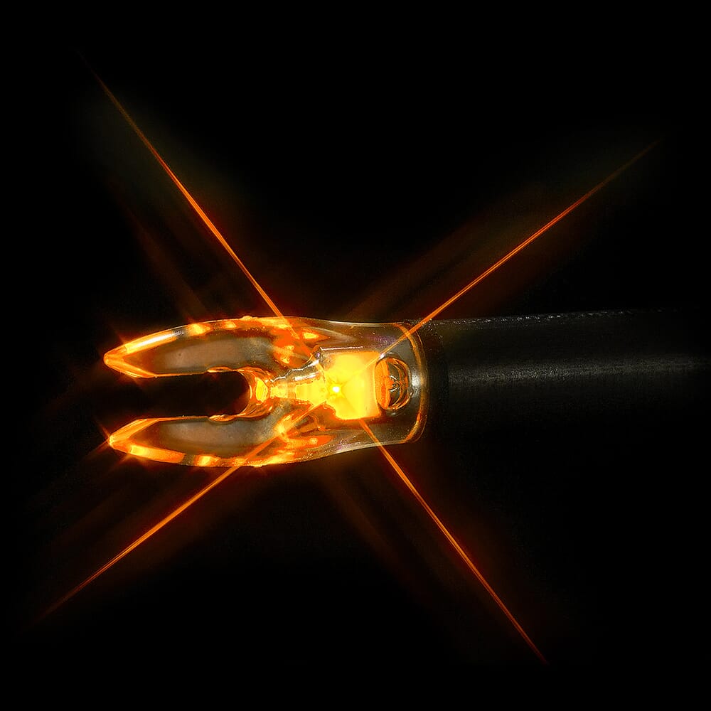 Nockturnal FIT Universal Orange Lighted Nock 3pk NT-315