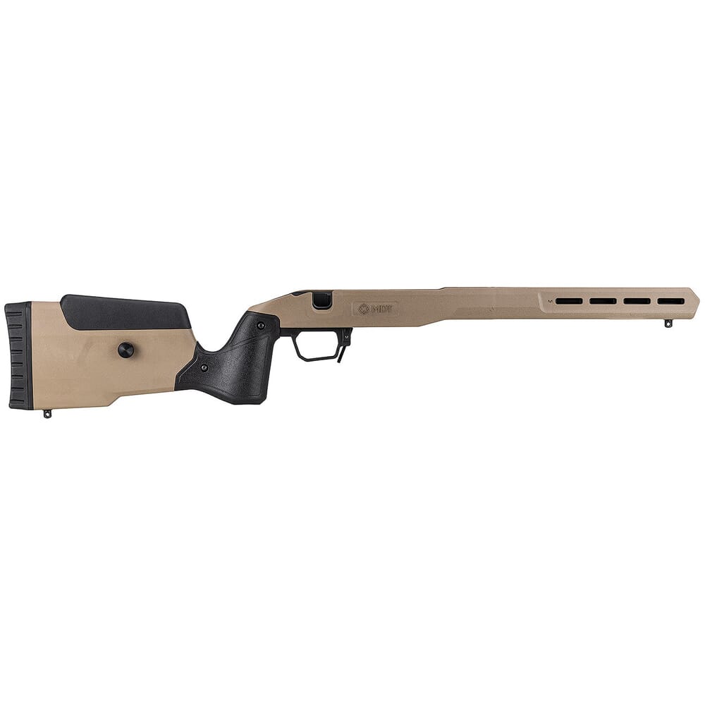 MDT Field Stock Tikka T3x LA RH FDE Chassis 108675-FDE