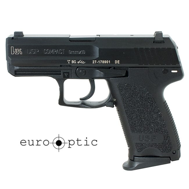Heckler Koch USP9 Compact V7 LEM 9mm Pistol 81000335 / 709037-A5