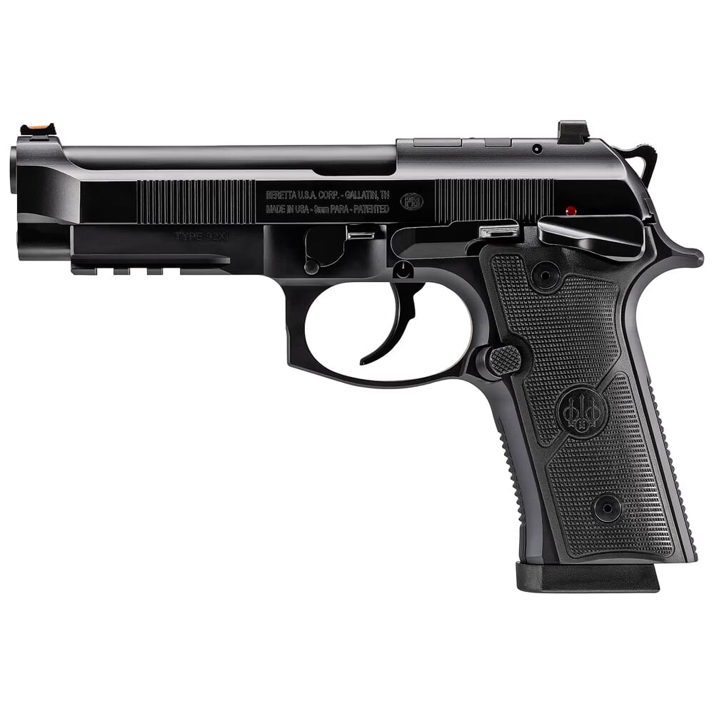Beretta 92GTS 9mm 4.7" Bbl Black 18rd Pistol J92XFMSDA21