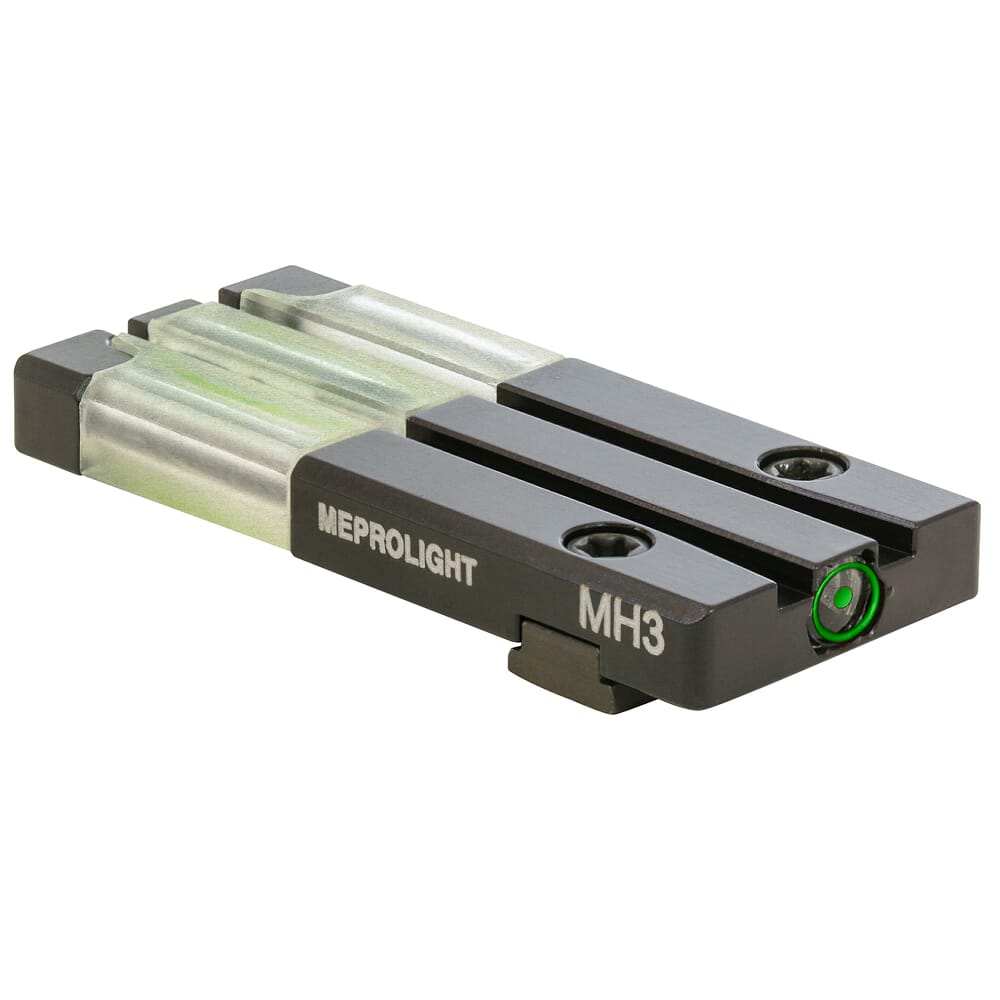Meprolight FT Bullseye Glock (All Models) Except MOS Green Pistol Rear Sight 631013108