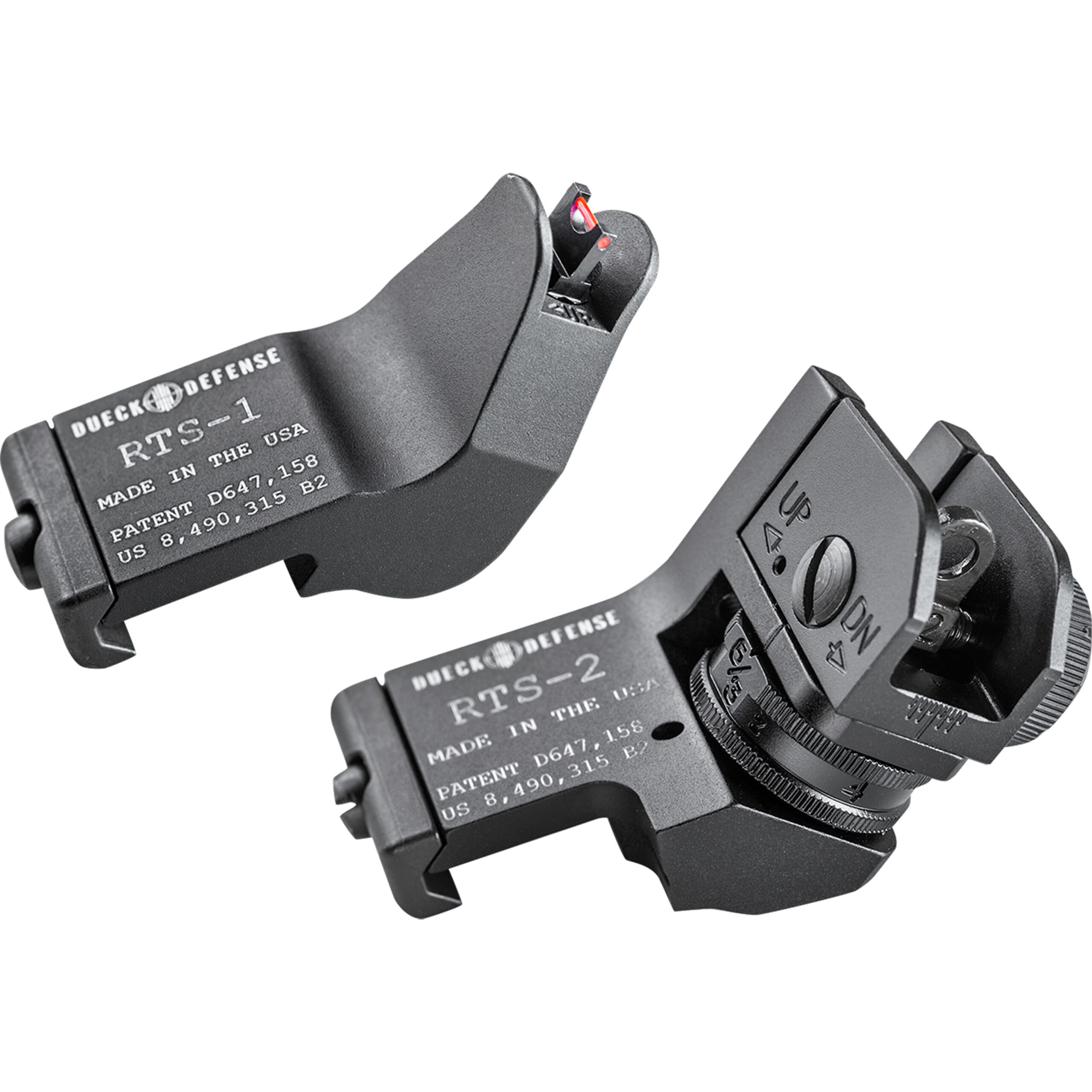 Surefire Rapid Transition Sight with Red & Green Fiber Optics DD-RTS-FO