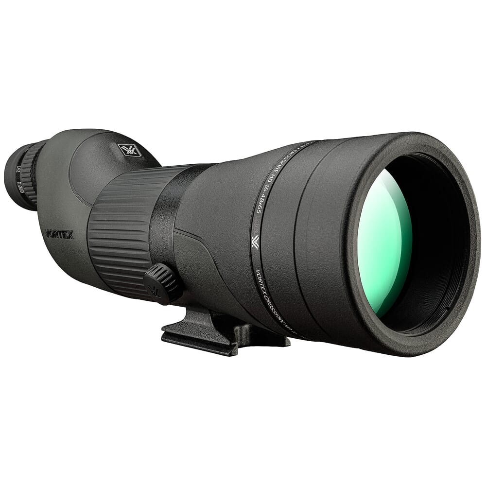 Vortex Crossfire HD 16-48x65mm Straight Spotting Scope w/Neoprene Case, Lens Covers, Lens Cloth CF-65S
