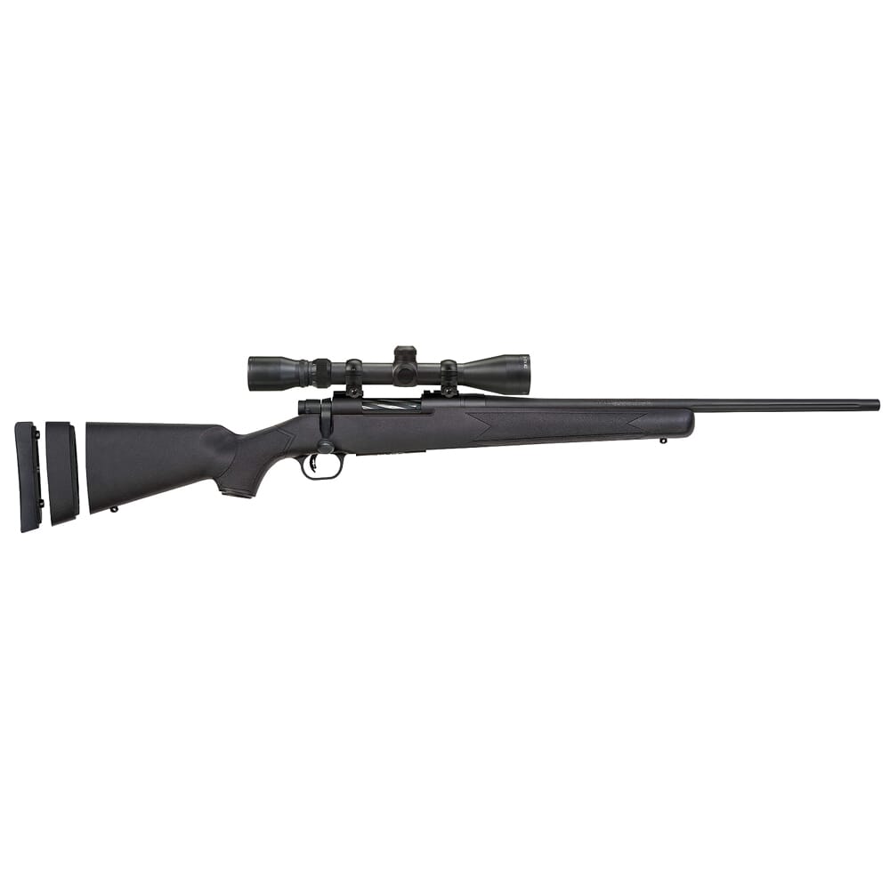Mossberg Patriot Super Bantam 7mm-08 Rem 20" Bbl 1:9.5" 5+1 Black Combo Rifle w/3-9x40 Scope 27853