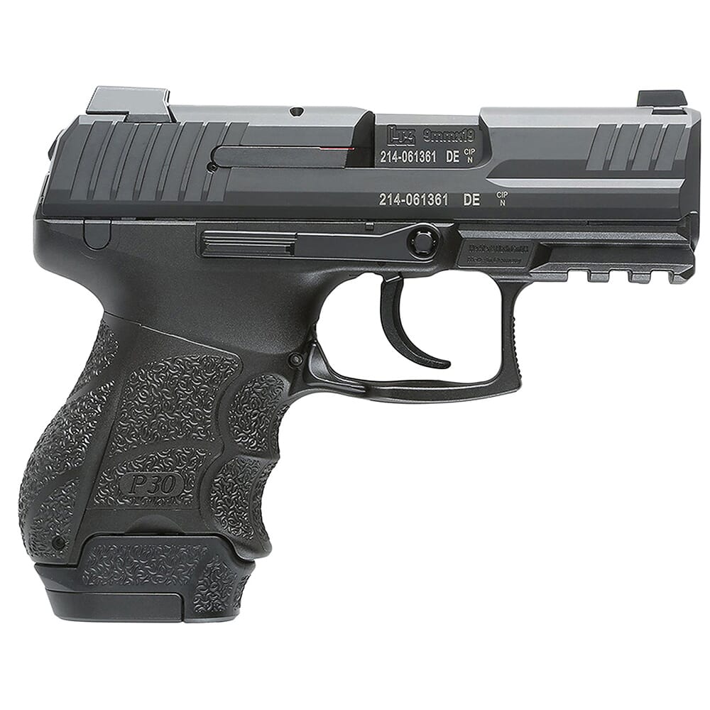 HK P30SK V1 9mm 3.27" Bbl Pistol w/(1)12rd & (1)15rd Mags 81001105