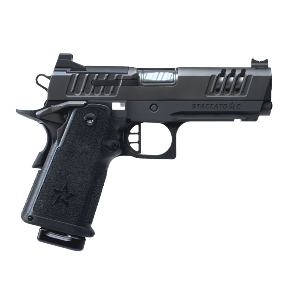 Staccato C Carry + Duty V3 C Optic Ready Stainless Barrel (Blk Al Flat Trig) DLC/SS Frm/Fnsh 15-1501-000012