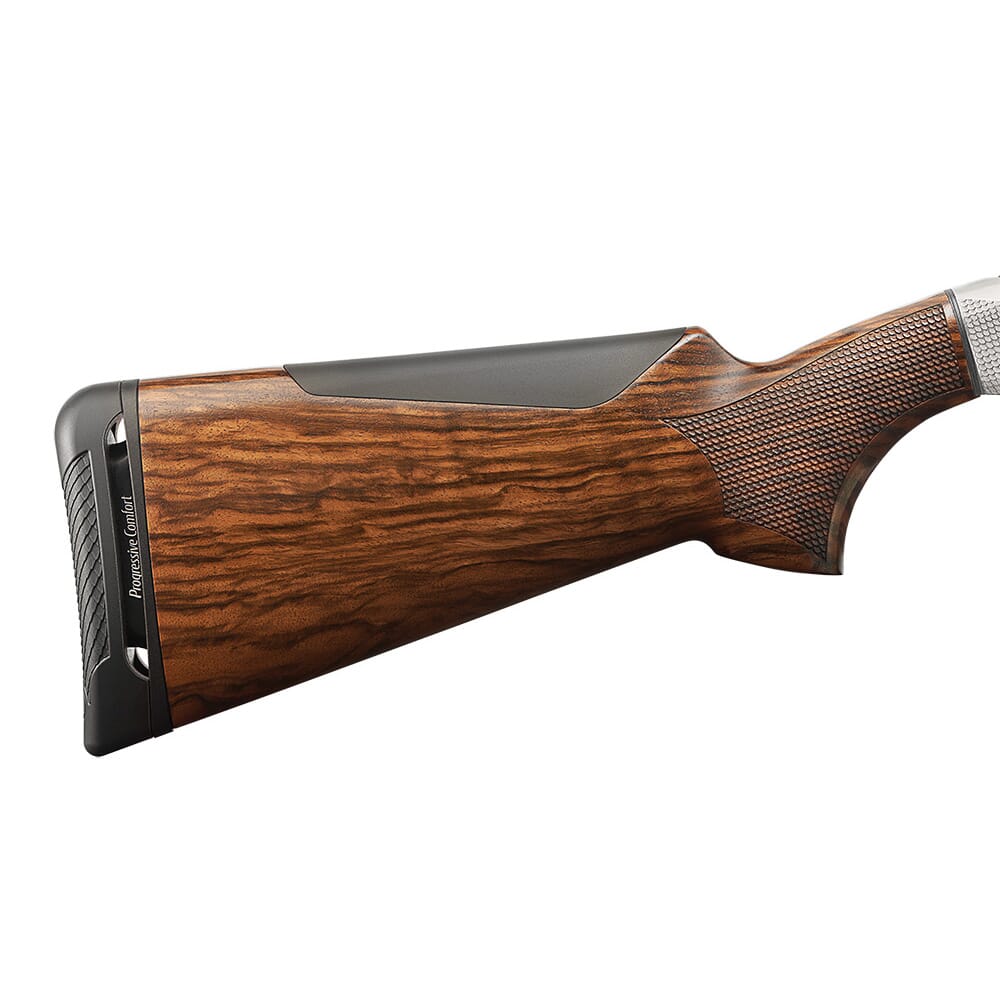 Benelli 828U 12-gauge 3" 28" AA-Grade Satin Walnut Engraved Nickel Receiver O/U Break Action Shotgun 10704