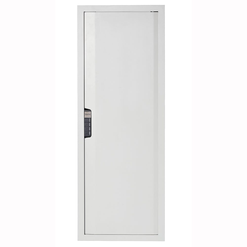 SnapSafe White Tall In-Wall Safe w/Electronic Lock 75414
