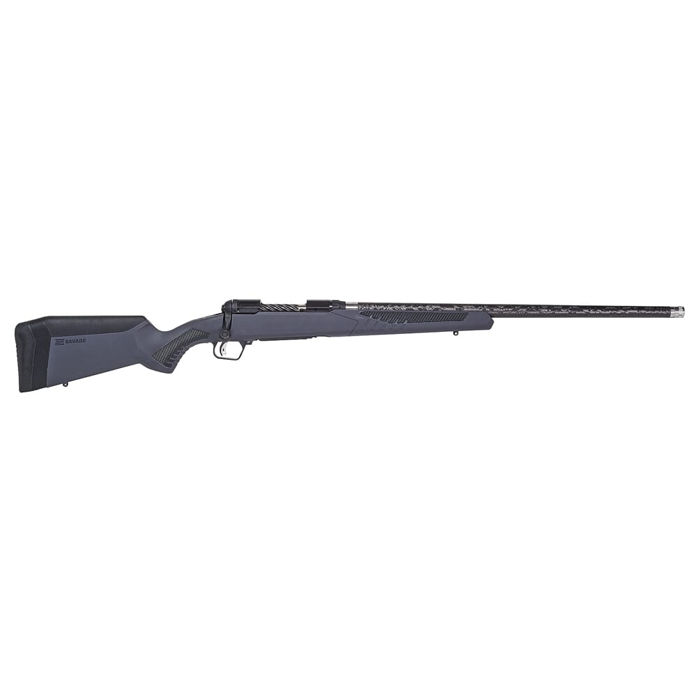 Savage Arms 110 UltraLite 7mm PRC 22" 1:8" 5/8x24 PR CF Wrapped Bbl Gray BA Rifle w/(1) 2rd Mag 58004