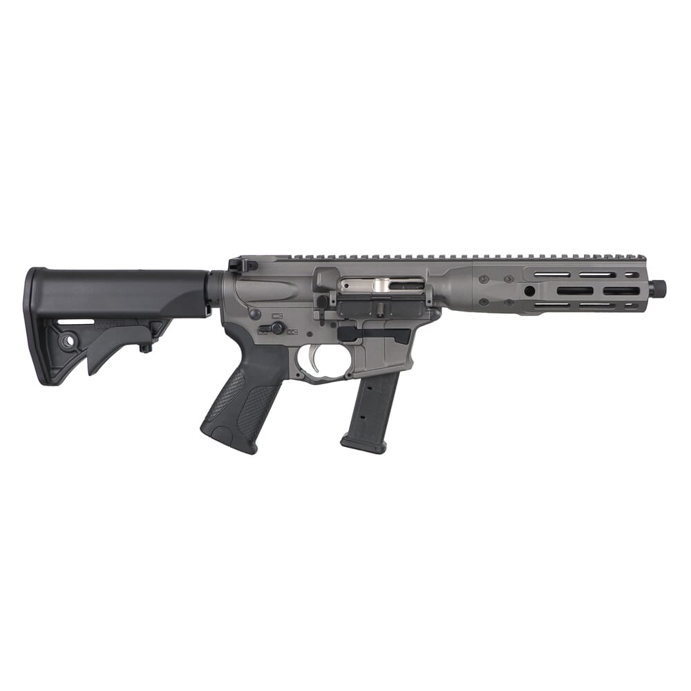LWRC IC-9 9mm 5.6" 1:10" 1/2x28 Grey Short Barreled Rifle (NFA) ICR9TG5KS