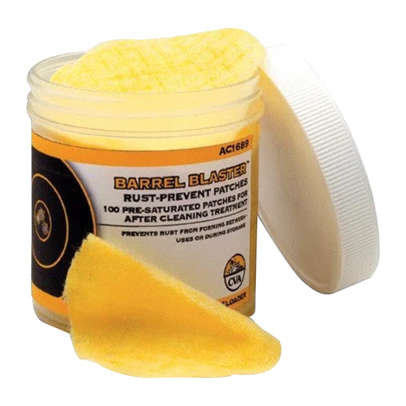 CVA Barrel Blaster Rust Prevent Patches 100pk AC1689